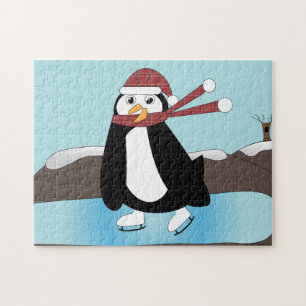Ice Skaten Penguin