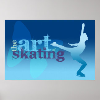 Ice Skaten Poster