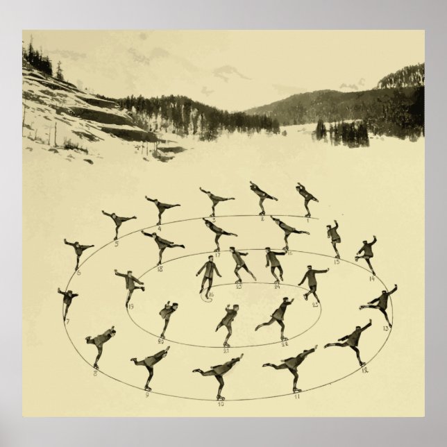 Ice Skaten Poster (Vorne)