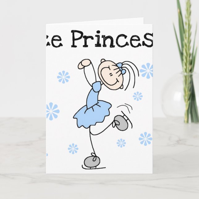 ICE SKATEN PRINCESS KARTE (Vorderseite)