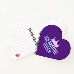 Ice Skaten Queen - Ice Skaten Lovers Notizbuch