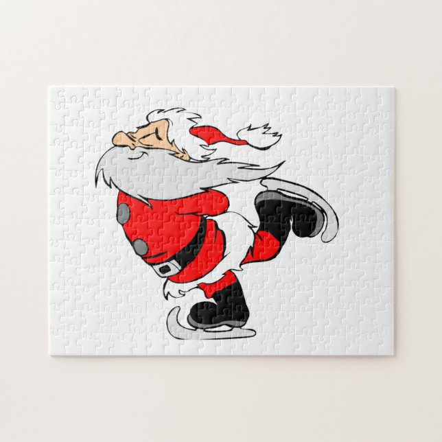 Ice Skaten Santa (Horizontal)