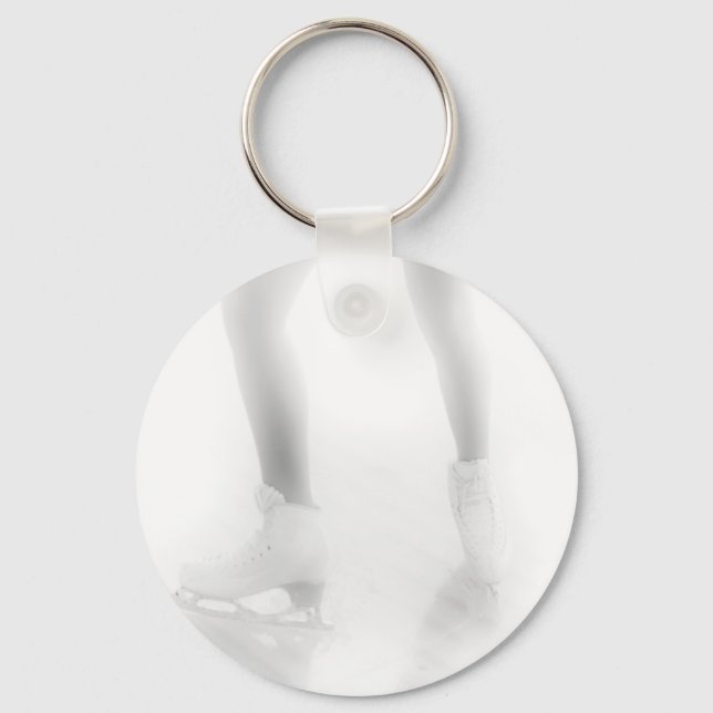 Ice Skaten Schlüsselanhänger (Vorderseite)