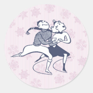 Ice Skaten Sticker