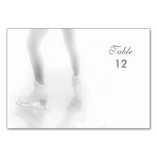 Ice Skaten Tischnummer