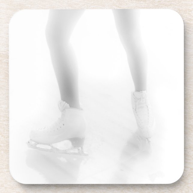 Ice Skaten Untersetzer (Vorderseite)