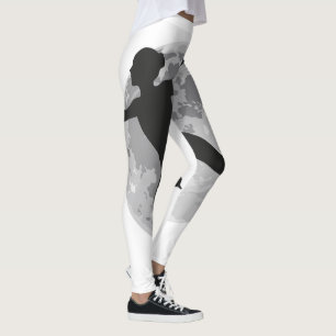 Ice Skaten Womens Art Leggings