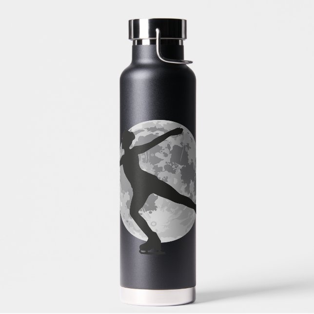 Ice Skaten Womens Art Trinkflasche (Links)