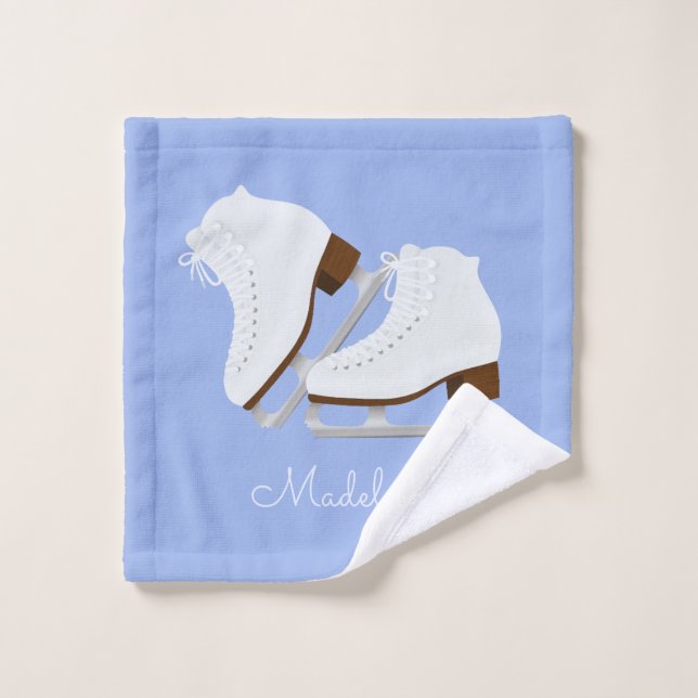 Ice Skates Towel  (Gant de toilette)
