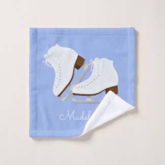 Ice Skates Towel  Waschlappen
