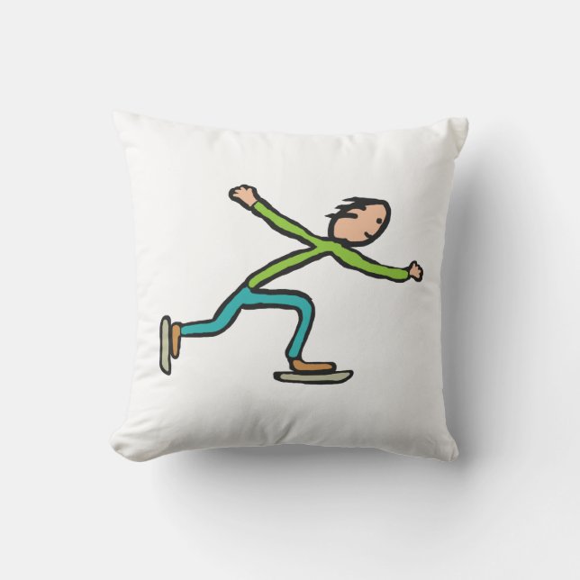 Ice Skating Kissen (Vorderseite)