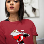 ICE SKATING SANTA CHRISTMAS T-SHIRTS<br><div class="desc">ICE SKATING SANTA T-SHIRTS. MANY STYLES.</div>