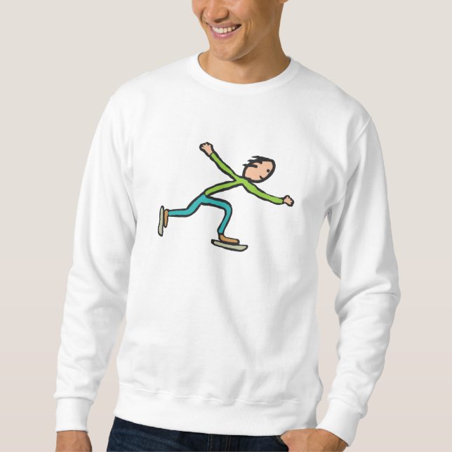 Ice Skating Sweatshirt (Vorderseite)