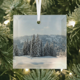 Ice & Snow Allgäu Bavaria Germany Ornament Aus Glas