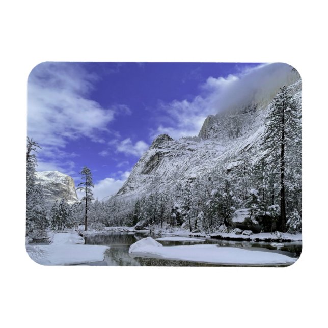 Ice & Snow | Yosemite National Park Magnet (Horizontal)