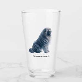 Ice Tibetan Mastiff Glass Glas