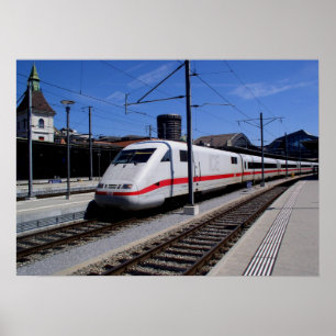 ICE-Zug in Köln Poster