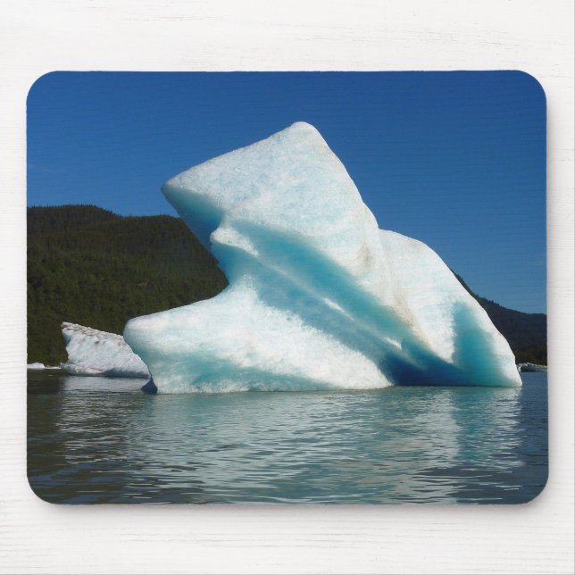 Iceberg am Mendenhall See in Alaska Mousepad (Vorne)