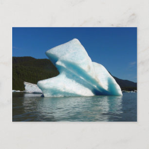 Iceberg am Mendenhall See in Alaska Postkarte