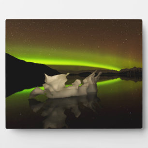Iceberg Aurora Fotoplatte