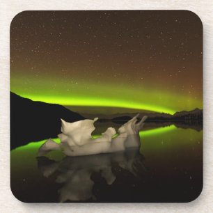 Iceberg Aurora Getränkeuntersetzer