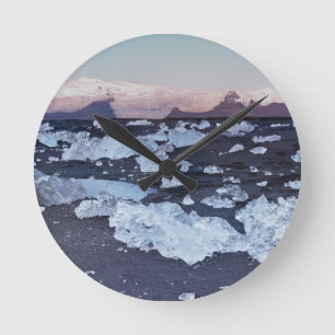 Iceberg-Formationen Runde Wanduhr