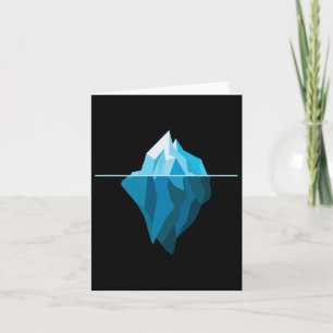 Iceberg Inspiration Earth Day for Nature Lovers Karte