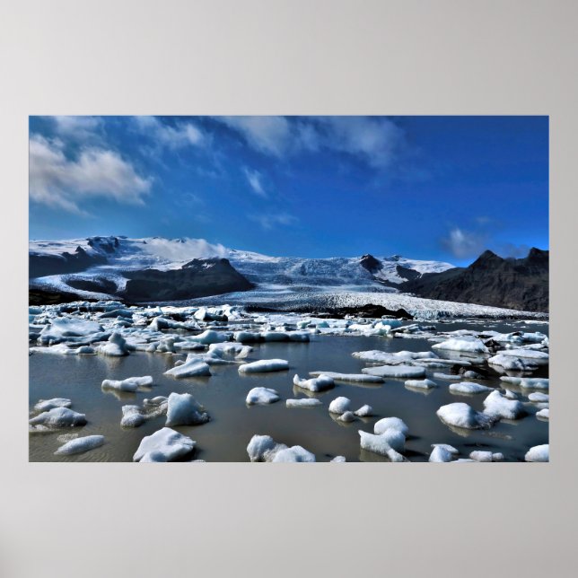 Iceberg Lagoon Poster (Vorne)