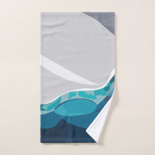 Iceberg Ocean Landscape Handtuch