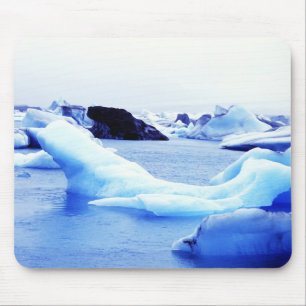Icebergs in Jokulsarlon Lagoon Mousepad