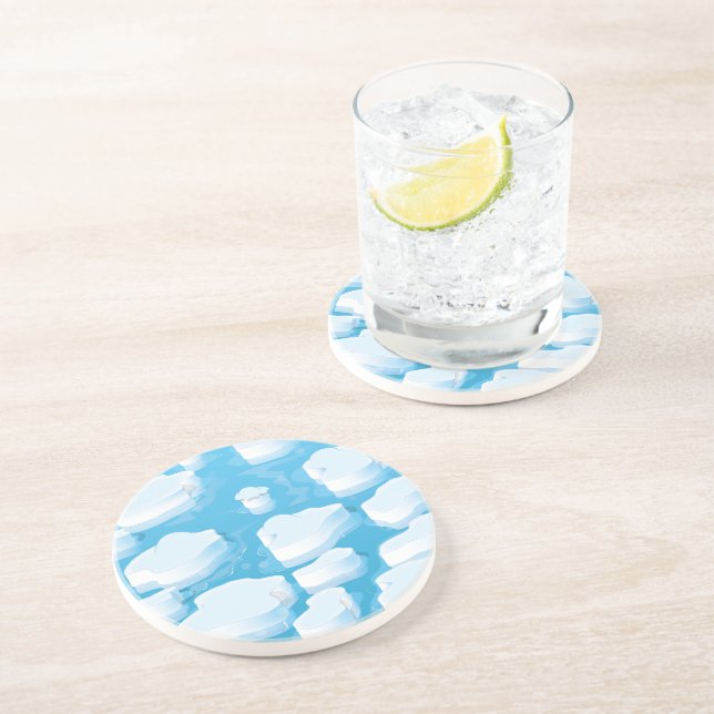 Icebergs Untersetzer (Seite)