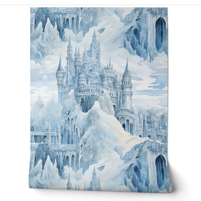 Icebound Fantasy Realm Winter Tapete (Abrollen)