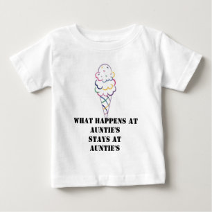Icecream3, was bei STAYS Tante AN A… geschieht Baby T-shirt