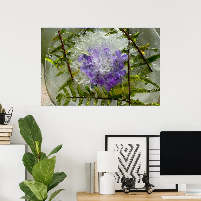 Iced Blossoms,  Poster (Heimbüro)