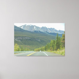 Icefield Parkway Road Leinwanddruck