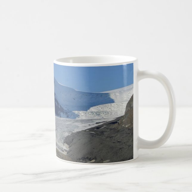 Icefields Allee-Gletscher-Schnee Kanada Kaffeetasse (Rechts)