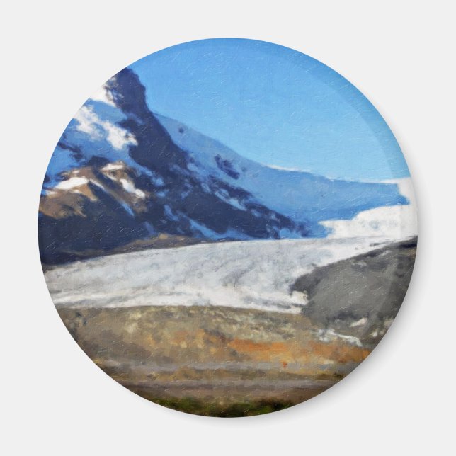 Icefields Parkway in Jasper Kanada Magnet (Vorne)