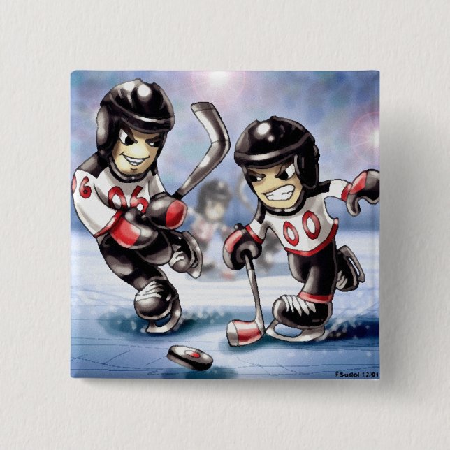 icehockey button (Vorderseite)
