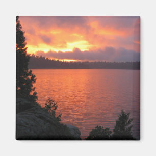 Icehouse Reservoir Sunset Magnet