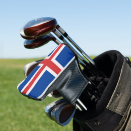 Iceland flag golf headcover