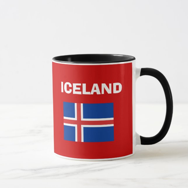 Iceland* IST Kaffee-Tasse Tasse (Rechts)