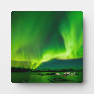 Iceland Northern Lights Fotoplatte