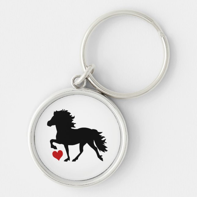 Icelandic Horse Schlüsselanhänger (Vorne)
