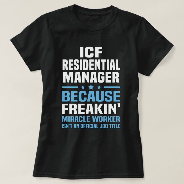ICF-Wohnungsmanager T-Shirt (Design vorne)