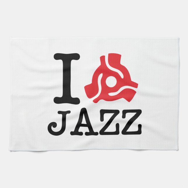 Ich 45 Adapter Jazz Geschirrtuch (Horizontal)