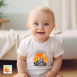 Ich akzeptiere BTC Kryptozahlungen Hemd Geschenk B Baby Strampler