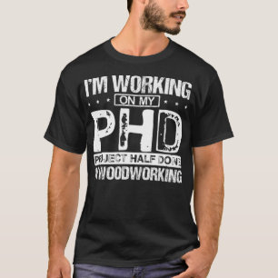 Ich arbeite an meinem Bagel lustige Archäologie Ba T-Shirt