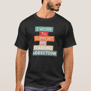 Ich arbeite daran, meine Leserate zu unterstützen T-Shirt