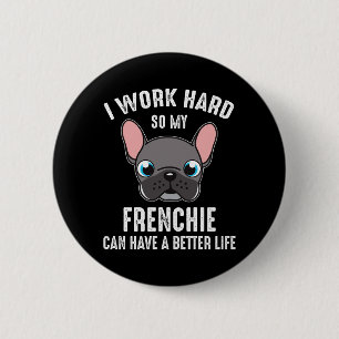 Ich arbeite fleißig, damit meine Franzose ein bess Button