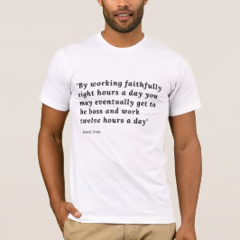 Ich arbeite fleißig T - Shirt